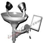 چشم شور دیواری آزمایشگاهی استیل